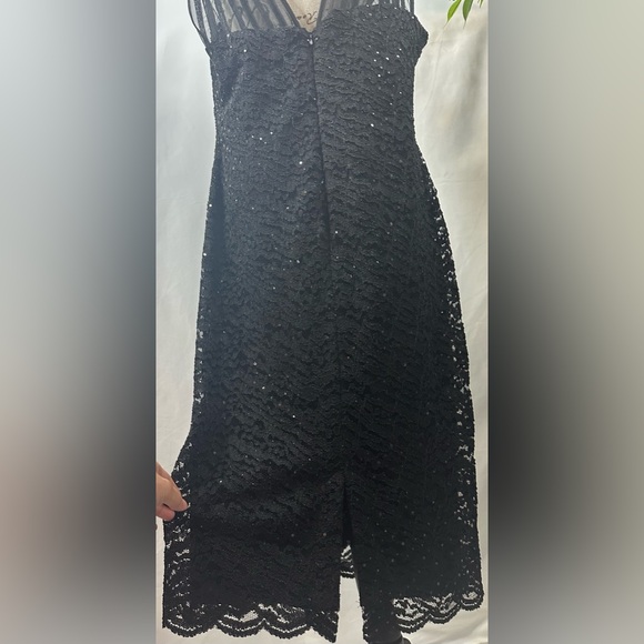 💜R&M Richards Black Women’s Midi Dress - Picture 6 of 13
